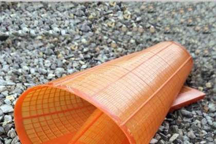How to remove polyurethane sieve sieve surface clay accumulation