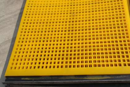 Methods to improve the performance of mining polyurethane screen plates