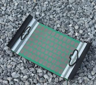 Oil Vibrating Sieving Mesh Wave Screen Composite Frame Screen