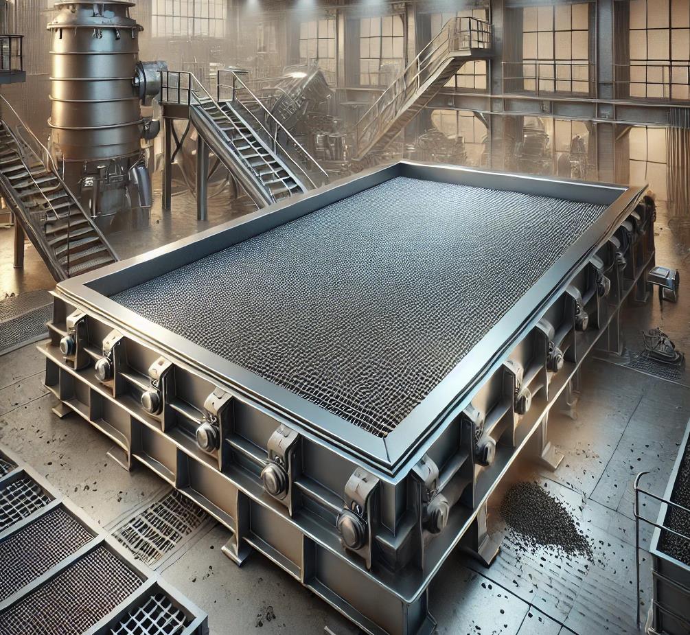 Vibrating screen manganese steel screen: a powerful assistant for efficient screening
