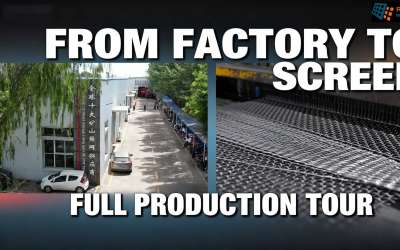 Inside a Professional Mining Screen Manufacturer | High-Strength Wire Mesh