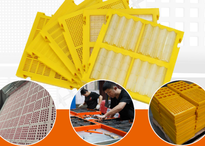 wear-resistant polyurethane screen