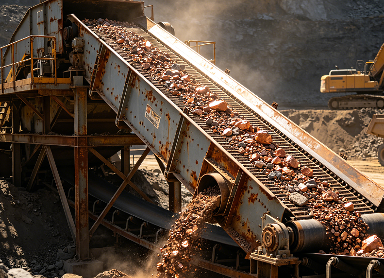 Heavy-Duty Screen and Equipment Suitable for Copper Mining and Crushing Processes‌