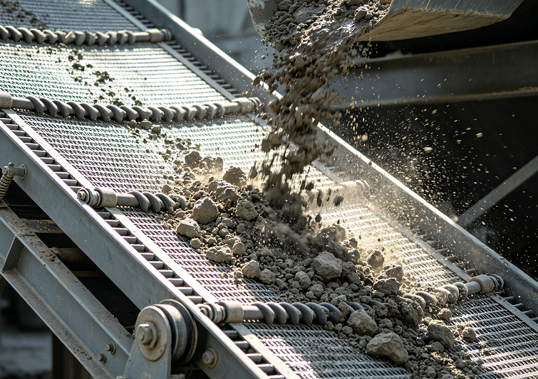 wet bauxite screening