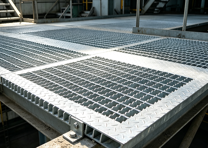 Serrated Steel Grating