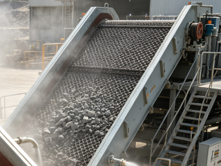 Structural Principles and Practical Mining Applications of Self-Cleaning Screens