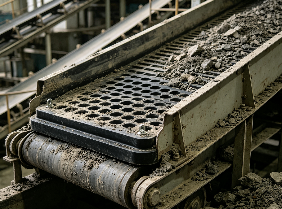 Heavy-Duty Rubber Panels: Taking the Hit in Iron Ore Screening
