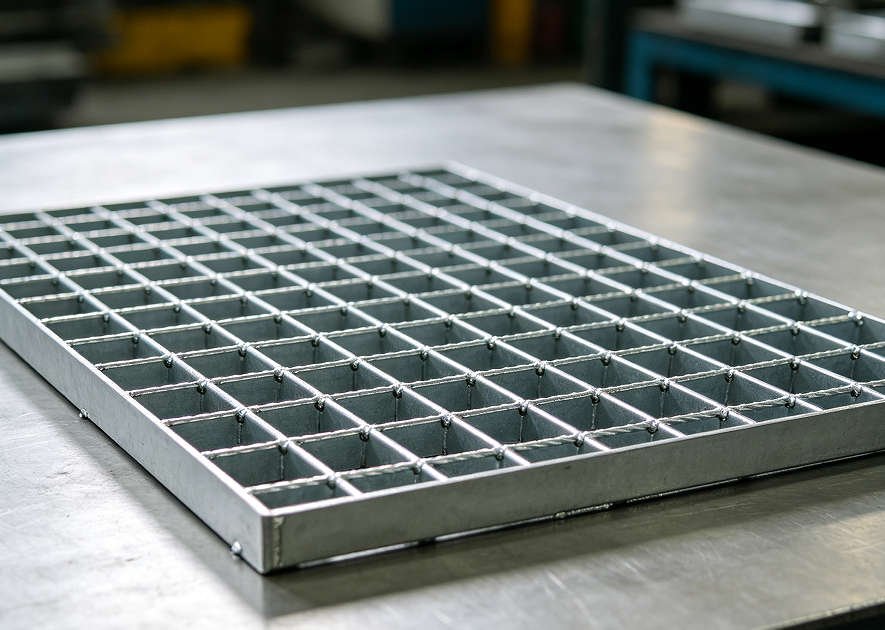 Pressure-Welded Steel Grating