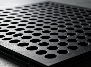 Effect of Different Aperture Shape Designs of Rubber Screen Meshes on Material Screening Efficiency
