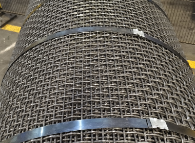 Corrosion and Wear Resistance of Metal Woven Screens in the Ore Screening Process