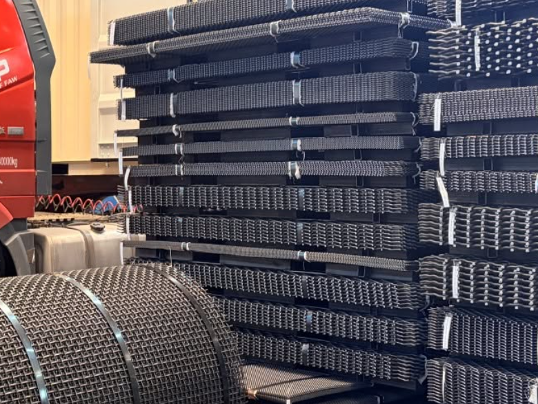 Impact Resistance Requirements for Woven Metal Wire Screens in the Manganese Ore Screening Process
