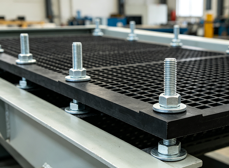 Rubber Screen Installation