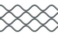 Diamond-shaped opening Self-cleaning Screen Mesh