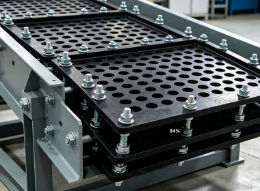 Comparative Analysis of Bolt-Fixed and Pin-Sleeve Rubber Screen Panels Installation