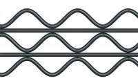 Modular Triangular‑hole Self‑cleaning Screen Mesh