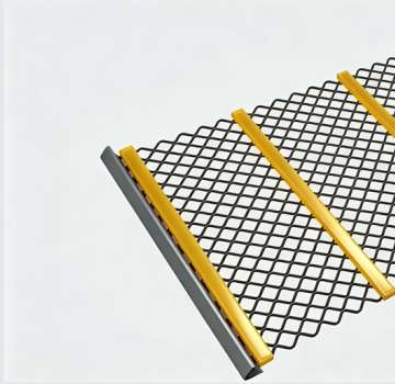Anti-clogging self-cleaning screen Mesh