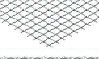 Double Intermediate Crimped Square Opening Woven Screen Mesh