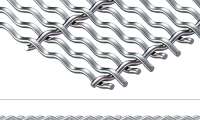 Double Intermediate Crimped Slotted Opening Screen Mesh
