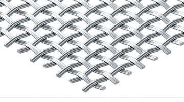 Double-wire Square Opening weave Screen Mesh