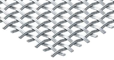 Double-wire Square Opening weave Screen Mesh