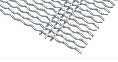 Double Intermediate Crimped Piano Wire Screen