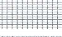 Small Slotted Opening Screen Mesh