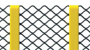 Diamond-shaped opening Self-cleaning Screen Mesh