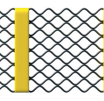 Diamond-shaped opening Self-cleaning Screen Mesh