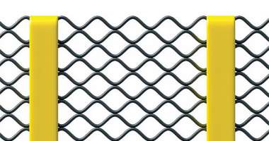 Diamond-shaped opening Self-cleaning Screen Mesh