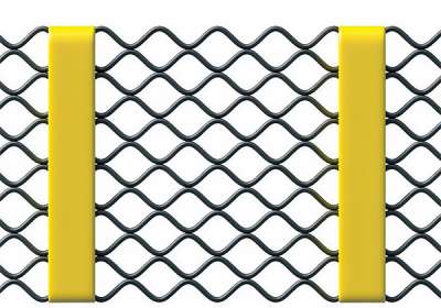 Diamond-shaped opening Self-cleaning Screen Mesh