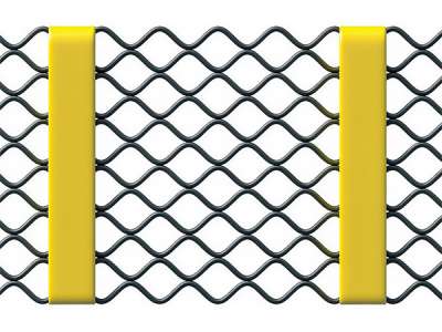 Diamond-shaped opening Self-cleaning Screen Mesh