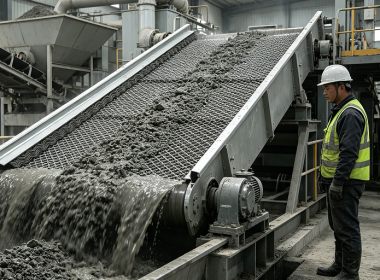 Self-Cleaning Screens Design for Water Flow and Anti-Clogging in Tailings Processing