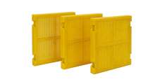 Polyurethane dewatering screen