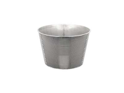 Wedge‑wire centrifuge basket