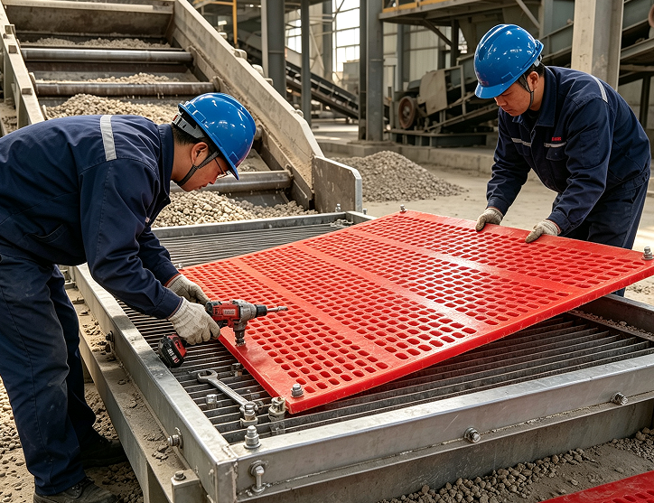 Quick Assembly Polyurethane Screen