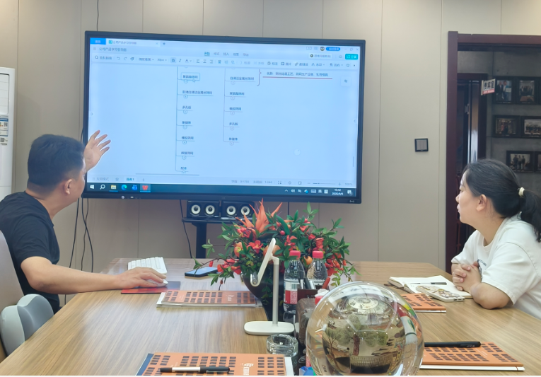 Passing on Expertise and Empowering Growth: RedstarScreen Conducts One-on-One Training for New Staff