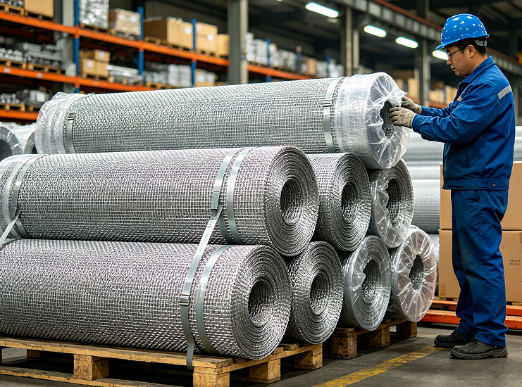 Procurement Strategies: Minimum Order Quantities and Container Consolidation for Woven Metal Mesh