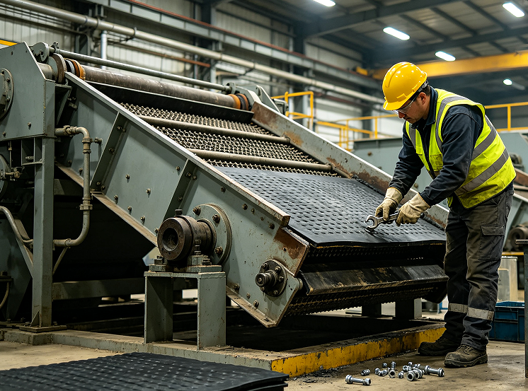 Rubber Screen Periodic Maintenance