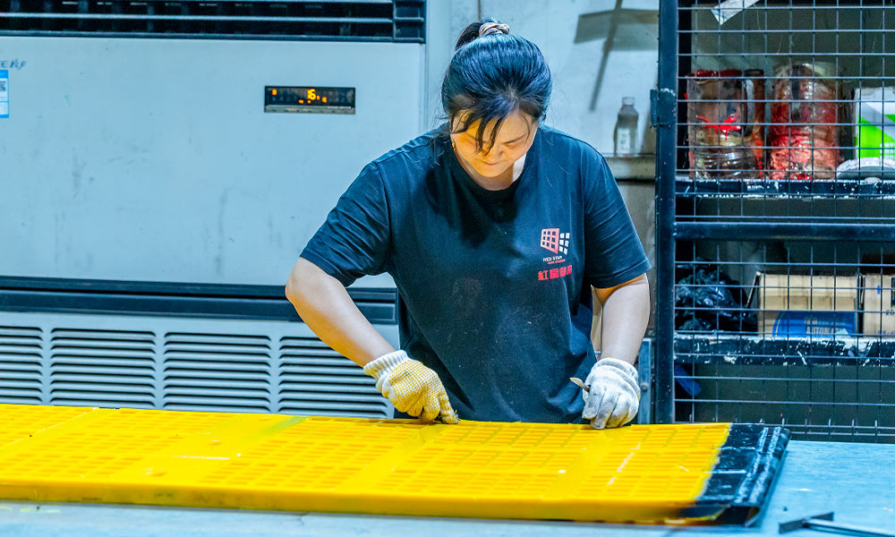 Polyurethane Screen Processing