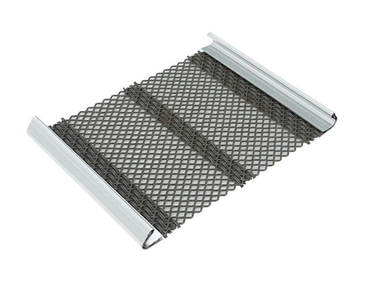 Pure metal woven self-cleaning screen mesh