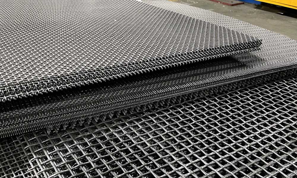 Lock-Crimp Woven Mesh