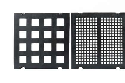 No More Clogged Decks: Anti-Adhesion Rubber Screen Mesh for Wet Sticky Material‌