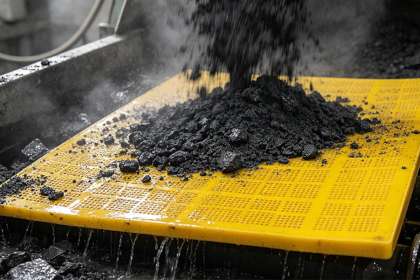 Anti-Clogging Design of Polyurethane Screen Panels for Gypsum Mineral Applications