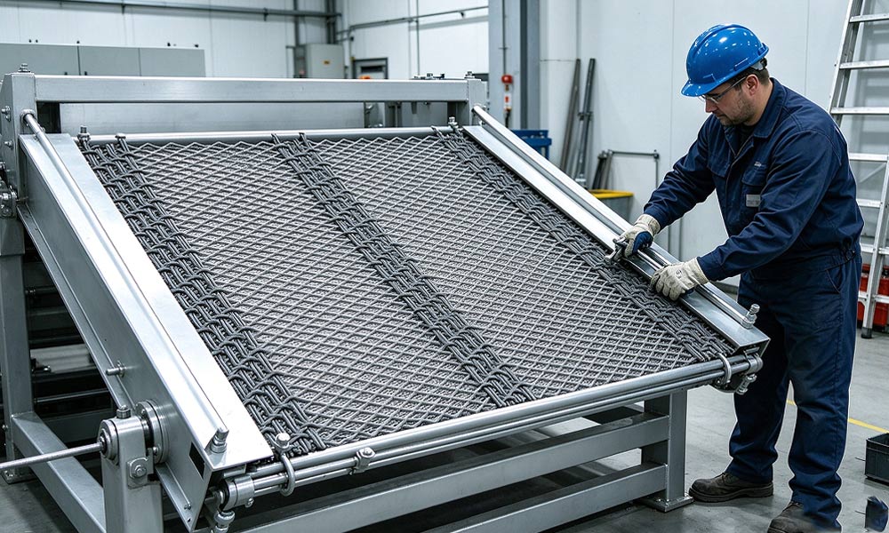 Self-Cleaning Screen Commissioning 