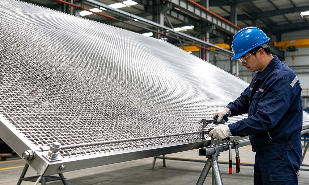 Woven Screen Commissioning 