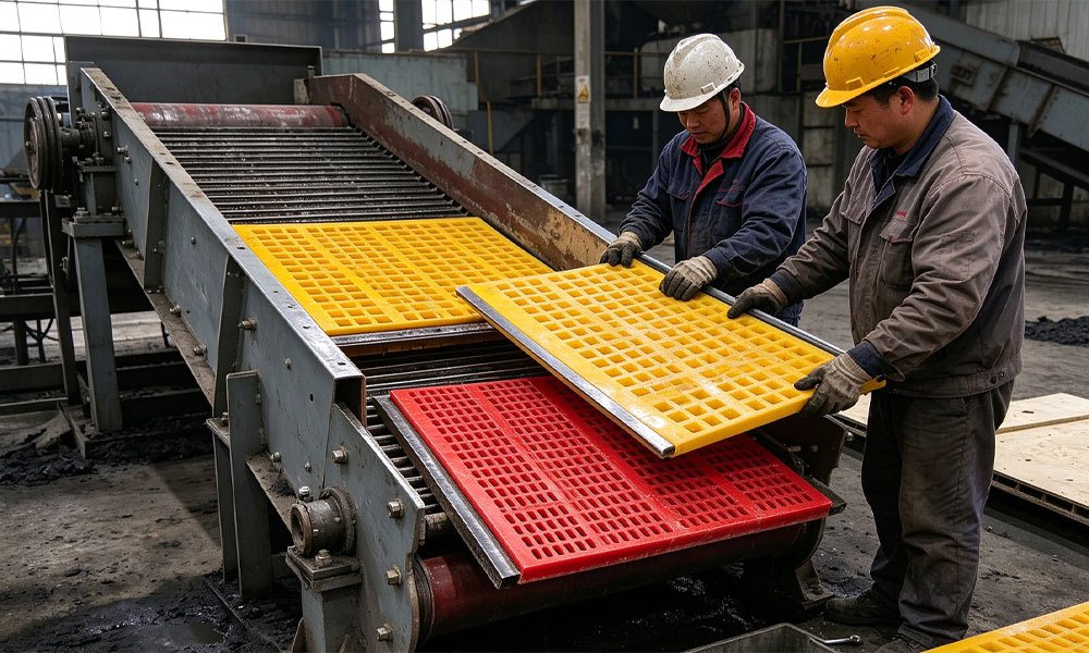 polyurethane screen