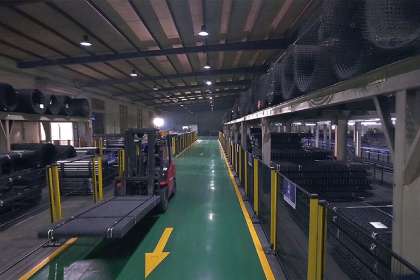 Anti-corrosion treatment process for metal woven screens in humid, acidic mining areas‌
