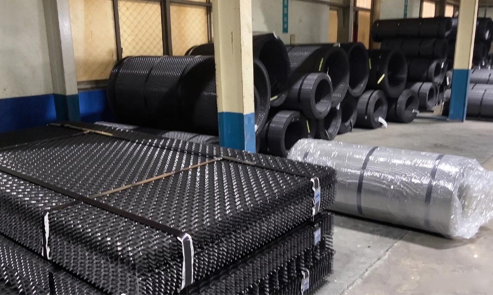 flat-top woven screen