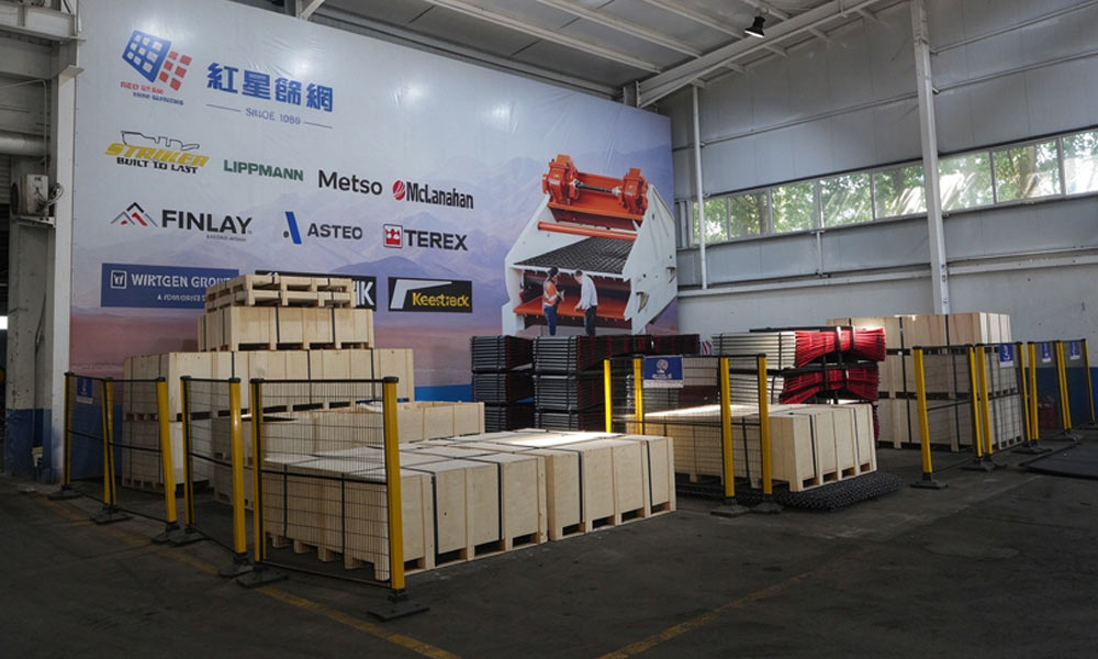 Abrasion Resistant of Mine Screen Mesh for Ore Separation