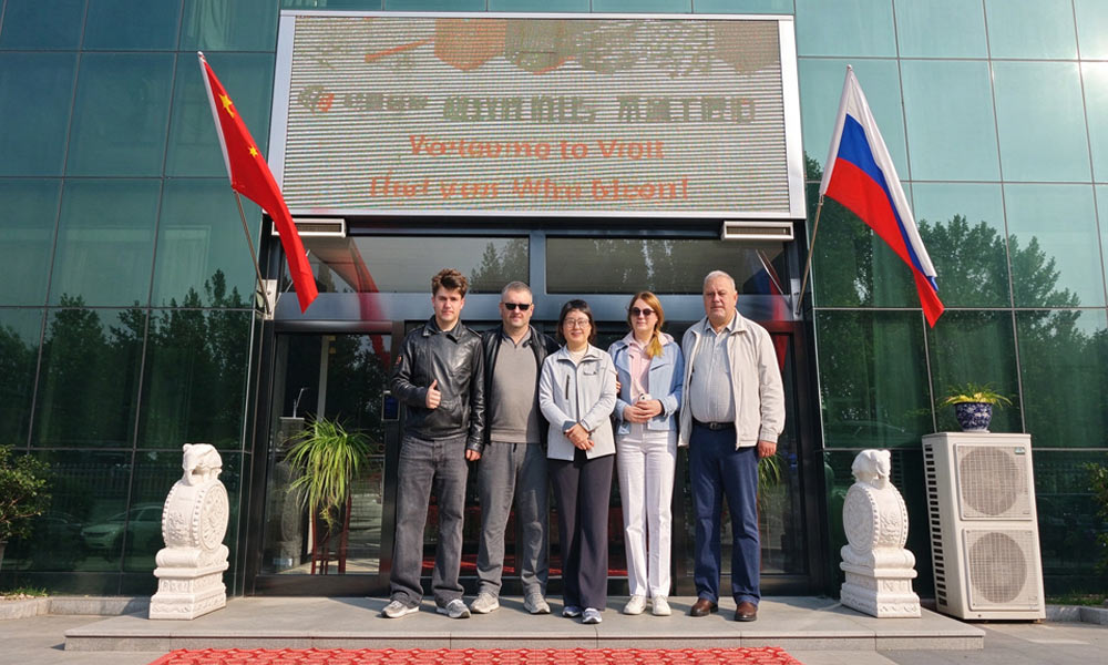 Visit from Russia Client